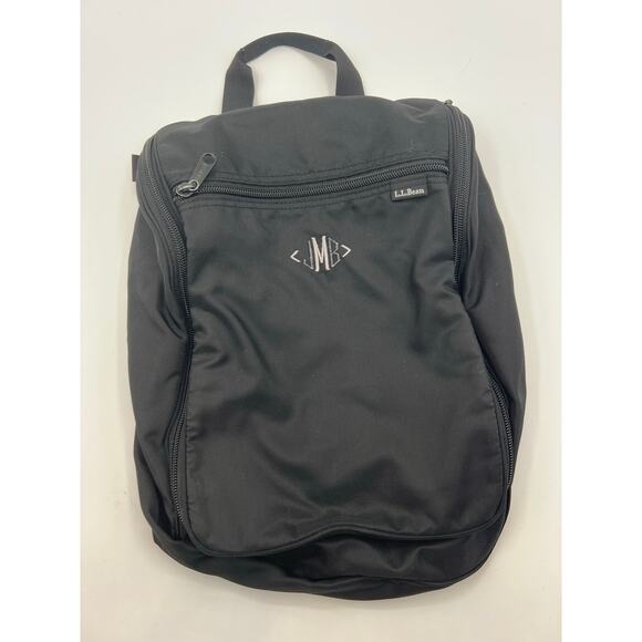 LL‎ Bean Personal Organizer Toiletry Bag, Large In Black - Picture 1 of 7